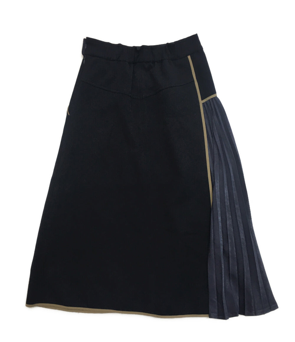 美品 ラリアムー スカート ネイビー 2314832 レディース SIZE 38 Lallia M'u