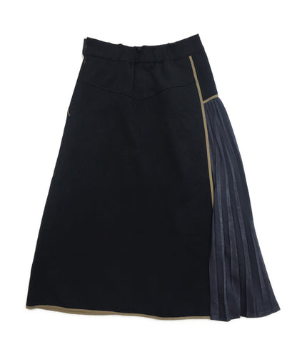 美品 ラリアムー スカート ネイビー 2314832 レディース SIZE 38 Lallia M'u