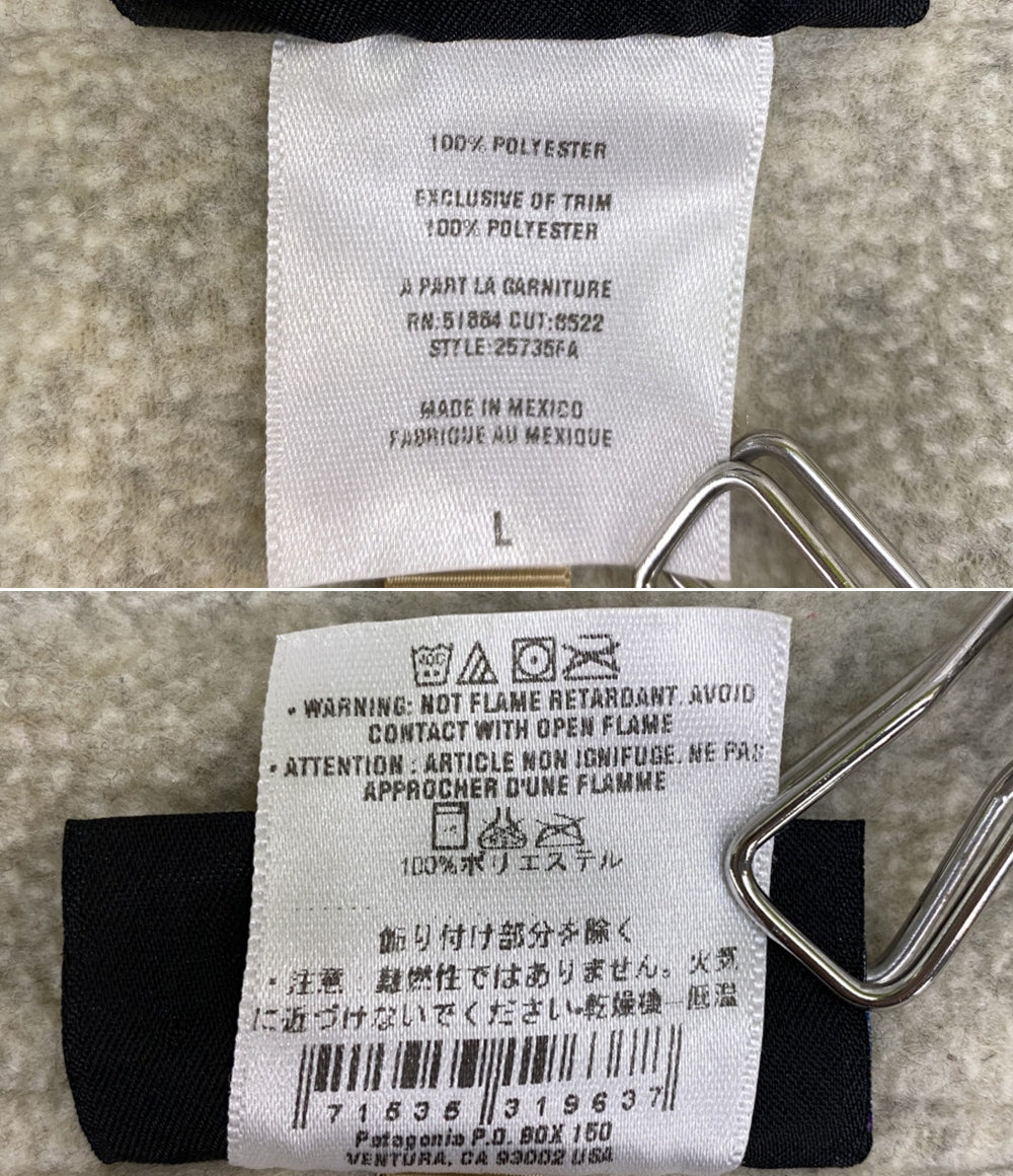 パタゴニア ジャケット フリース ハーフジップ メンズ SIZE L Patagonia