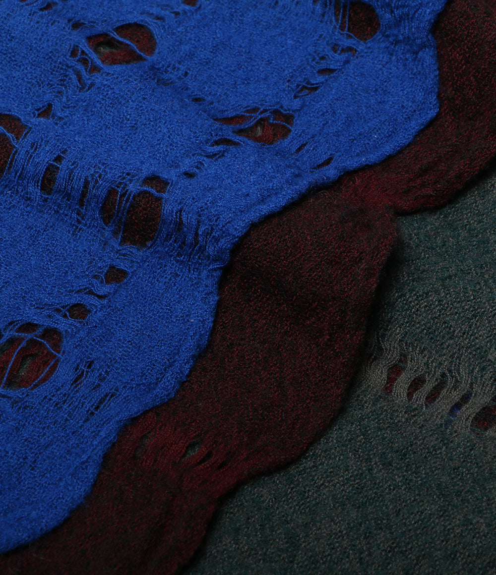 ワイズ ストール ブルー グリーン YV-L02-191 レディース Y's