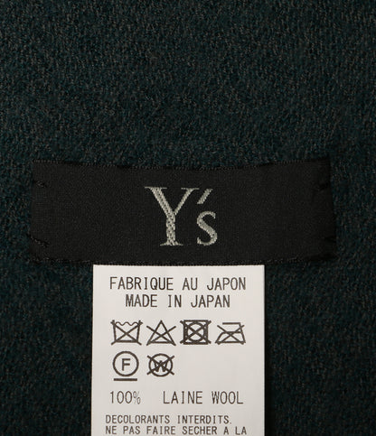 ワイズ ストール ブルー グリーン YV-L02-191 レディース Y's