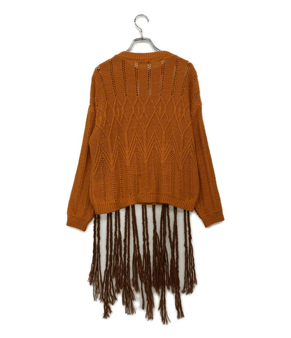 KIKISIX キキシックス フリンジニット レディース SIZE M