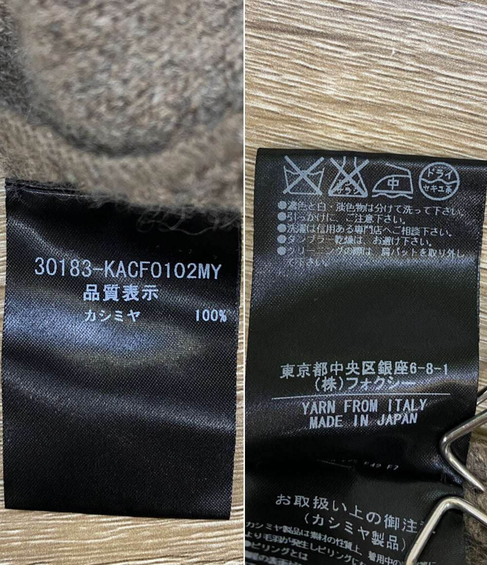 フォクシー カシミヤシューコート フーディ レディース SIZE 38 foxey