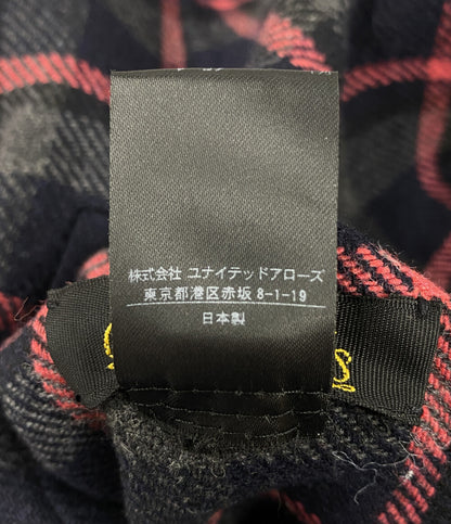 Drawer リバーシブルラップスカート チェック 6524-299-1228 レディース SIZE 36 ドゥロワー