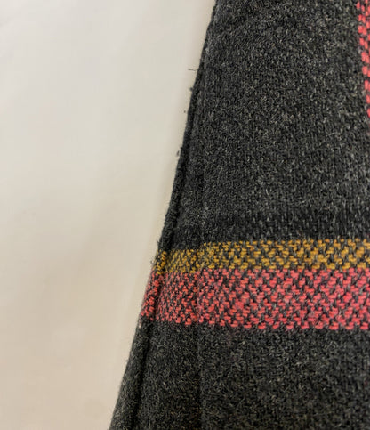 Drawer リバーシブルラップスカート チェック 6524-299-1228 レディース SIZE 36 ドゥロワー