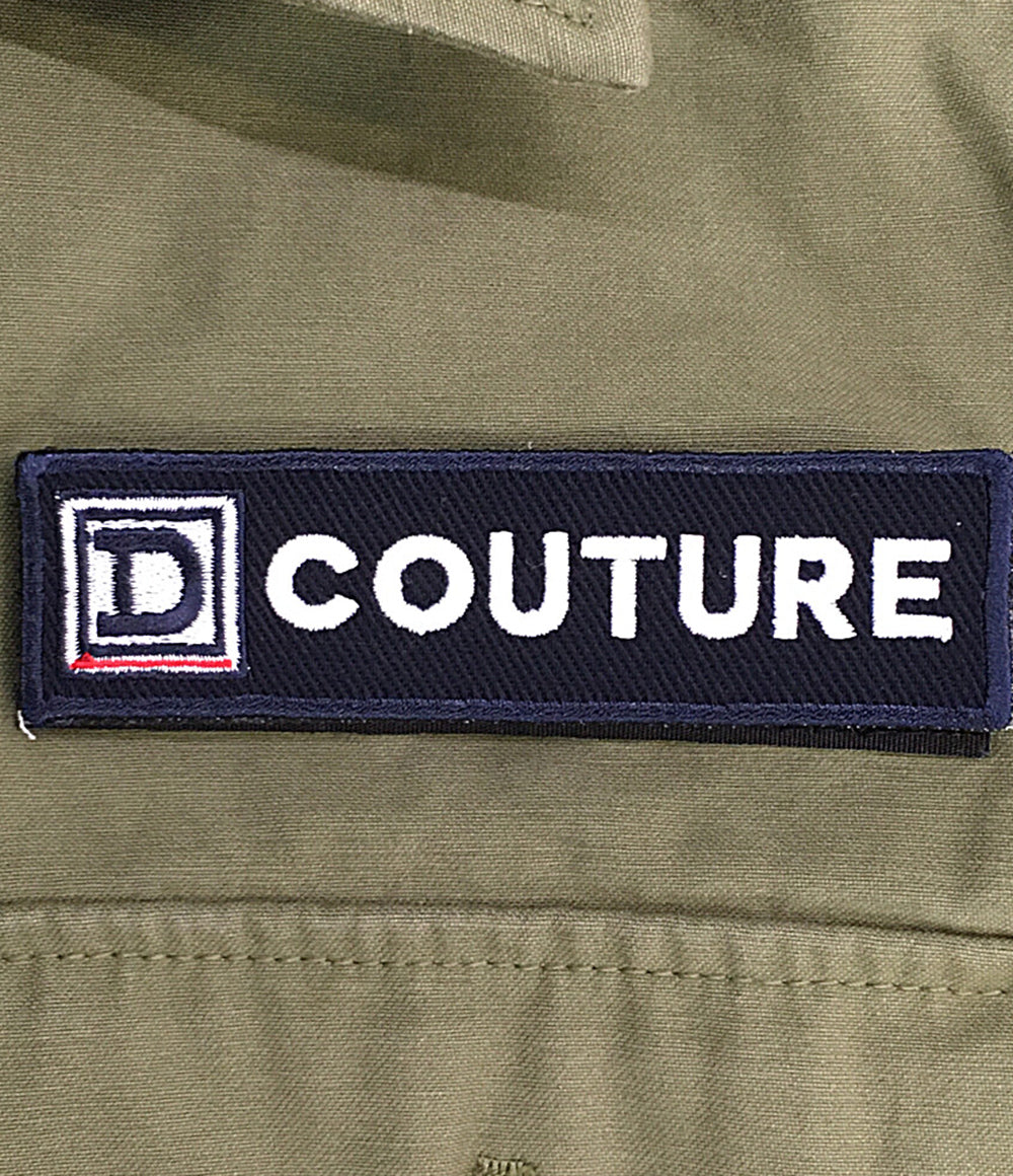 ソブ ダブルスタンダード クロージング バックサテンミリタリージャケット 0705-350-243 A レディース SIZE 44 DOUBLE STANDARD CLOTHING