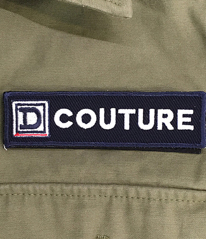 ソブ ダブルスタンダード クロージング バックサテンミリタリージャケット 0705-350-243 A レディース SIZE 44 DOUBLE STANDARD CLOTHING