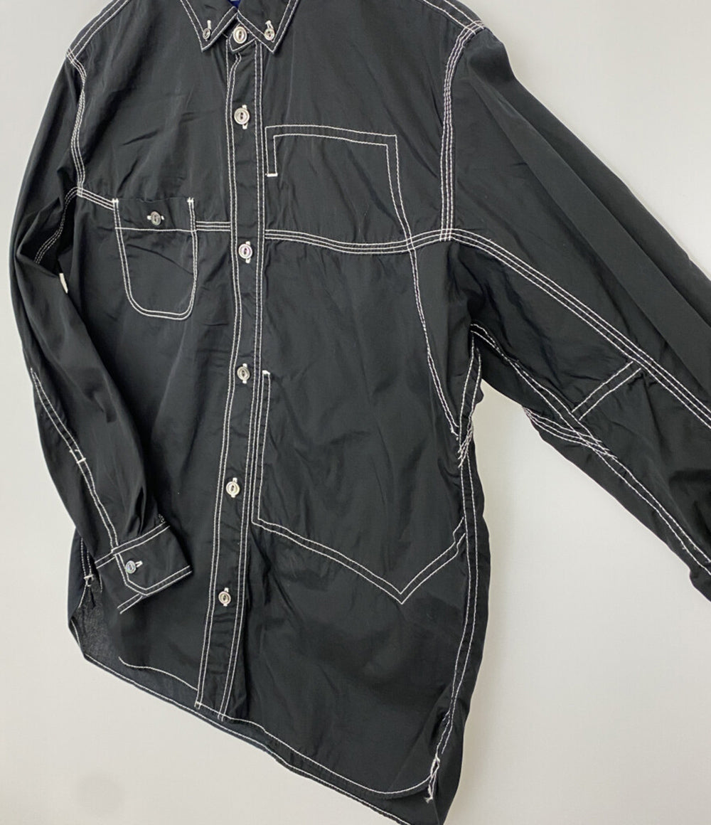ジュンヤワタナベコムデギャルソンマン 長袖シャツ ステッチデザイン メンズ SIZE XS JUNYA WATANABE COMME des GARCONS MAN