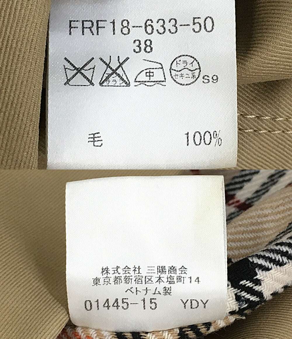 バーバリーブルーレーベル トレンチコート FRF18-633-50 レディース