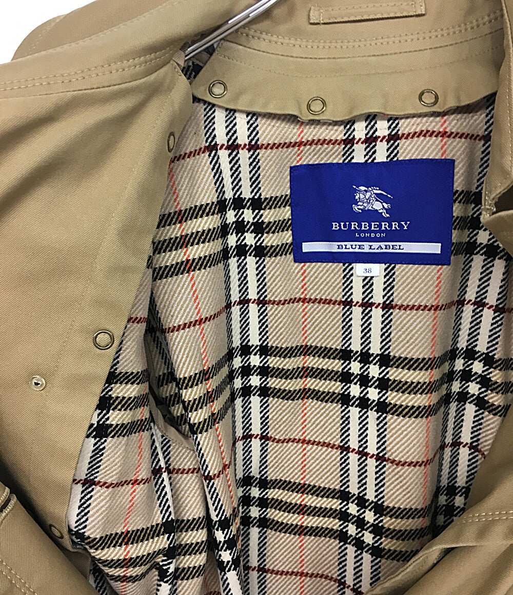バーバリーブルーレーベル トレンチコート FRF18-633-50 レディース SIZE 38 BURBERRY BLUE LABEL