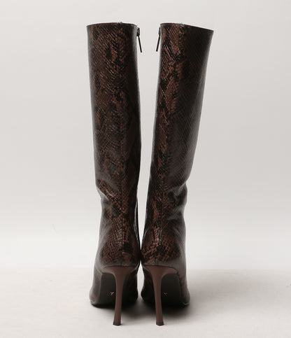 YELLO イエロー パイソンロングブーツ レディース SIZE S