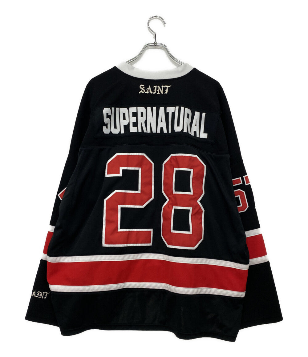セントマイケル ゲームシャツ LS TEE SM-S23-0000-033 メンズ SIZE S SAINT MICHAEL