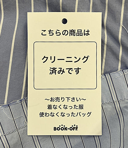 バレンシアガ 長袖シャツ ドッキングストライプ レディース SIZE 36 BALENCIAGA