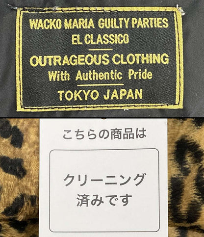 ワコマリア ロッキーマウンテン ダウンベスト レオパード 450-452-94 メンズ SIZE 38 WACKO MARIA