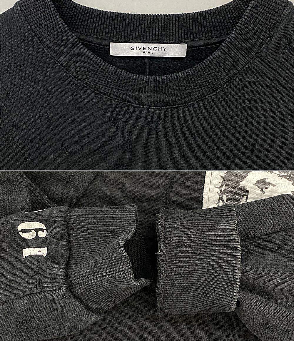 ジバンシー スウェット JESUS PATCHWORK SWETSHIRTS 16SS 16J7138 653