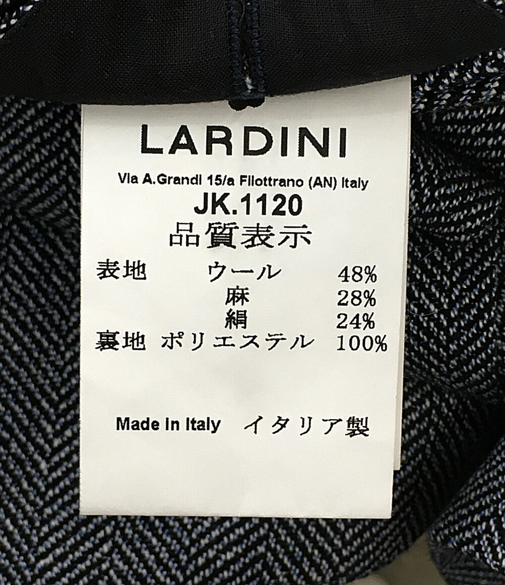 ラルディーニ 美品 ジャケット ピンズ ダブルボタン JT655AQ メンズ SIZE 46 LARDINI