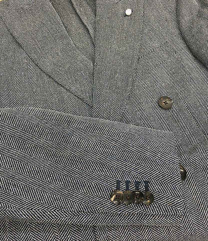 ラルディーニ 美品 ジャケット ピンズ ダブルボタン JT655AQ メンズ SIZE 46 LARDINI