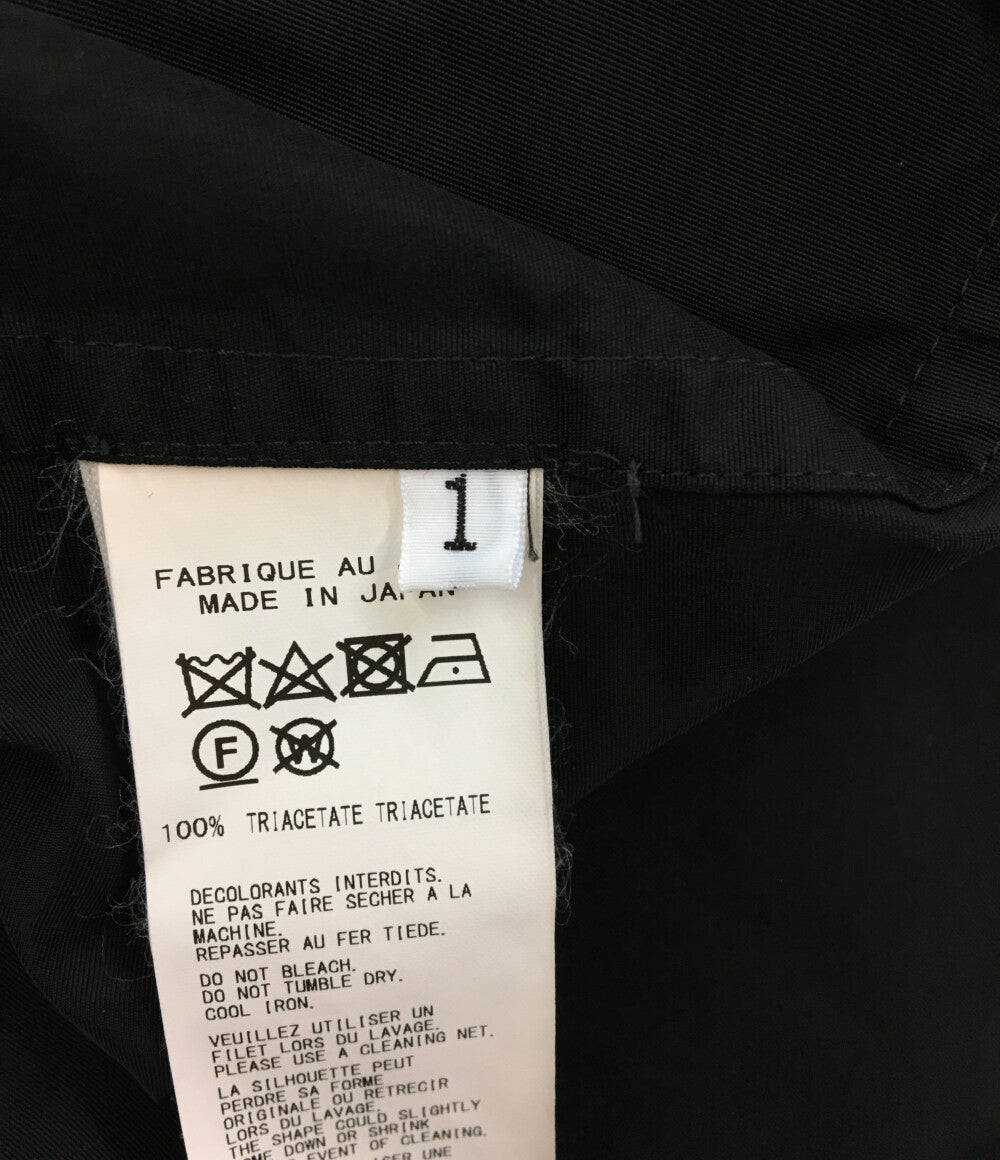 YOHJI YAMAMOTO トレンチコート ブラック NN-C58-50 レディース SIZE 1 ヨウジヤマモト