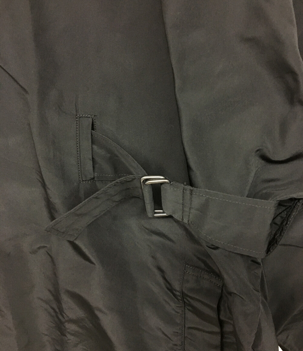 YOHJI YAMAMOTO トレンチコート ブラック NN-C58-50 レディース SIZE 1 ヨウジヤマモト