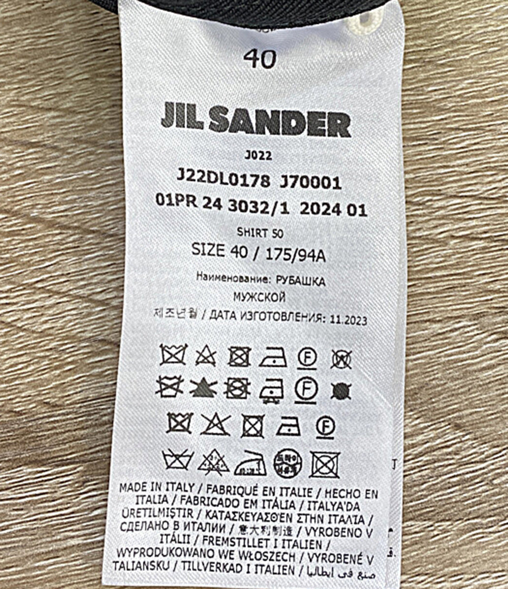 Jil sander ブルゾン 2024ss SHIRT 50 メンズ SIZE 40 ジルサンダー