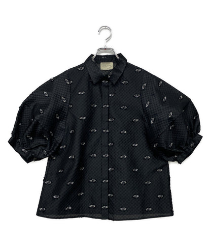 UNITED ARROWS 半袖ブラウス バルーンスリーブ 1516-162-5177 レディース SIZE 38 ユナイテッドアローズ