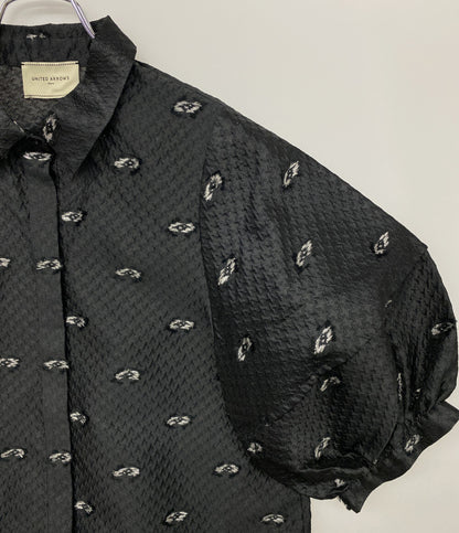 UNITED ARROWS 半袖ブラウス バルーンスリーブ 1516-162-5177 レディース SIZE 38 ユナイテッドアローズ