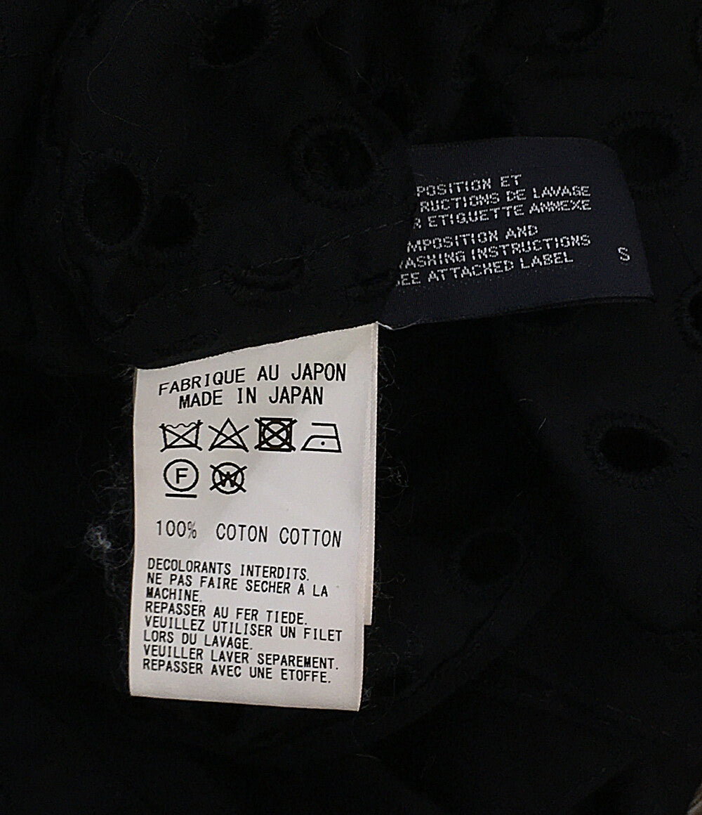 リミフゥ 長袖ロングシャツ パンチング LN-B15-804 レディース SIZE S LIMI feu