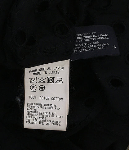 リミフゥ 長袖ロングシャツ パンチング LN-B15-804 レディース SIZE S LIMI feu