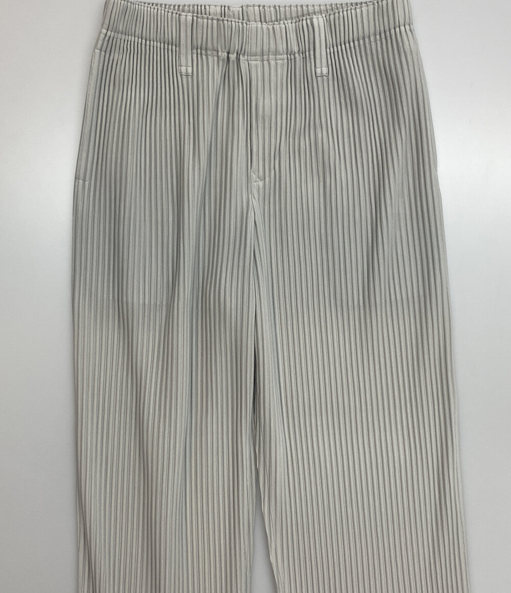 美品 ISSEY MIYAKE ストレートパンツ HP55JF350 メンズ SIZE 3 イッセイミヤケ