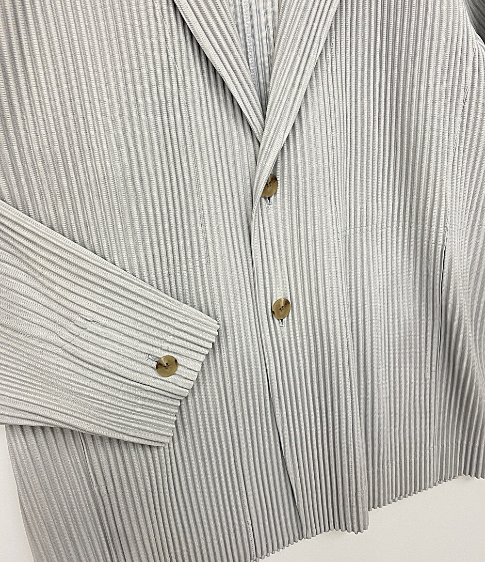 イッセイミヤケ 美品 テーラードジャケット HP55JD401 メンズ SIZE 3 ISSEY MIYAKE