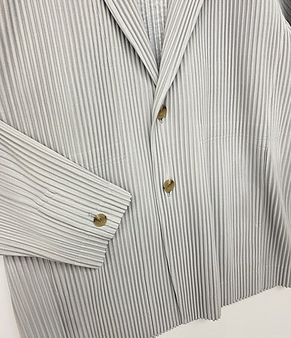 イッセイミヤケ 美品 テーラードジャケット HP55JD401 メンズ SIZE 3 ISSEY MIYAKE