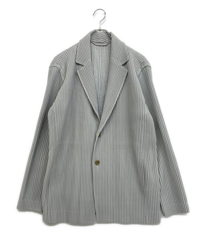 イッセイミヤケ テーラードジャケット プリーツ HP55JD401 メンズ SIZE 3 ISSEY MIYAKE