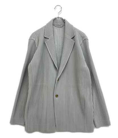 イッセイミヤケ テーラードジャケット プリーツ HP55JD401 メンズ SIZE 3 ISSEY MIYAKE