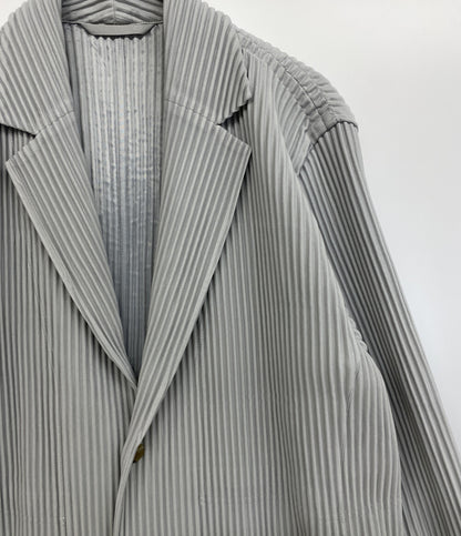 イッセイミヤケ テーラードジャケット プリーツ HP55JD401 メンズ SIZE 3 ISSEY MIYAKE