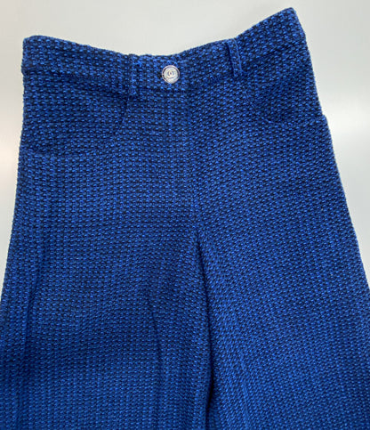 CHANEL ツイードロングパンツ P72339V63981 レディース SIZE 36 シャネル