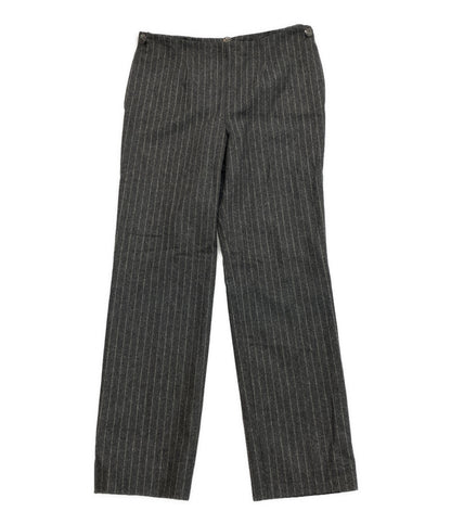 シャネル ロングパンツ ストライプ P59000V44778 ME765 レディース SIZE 36 CHANEL