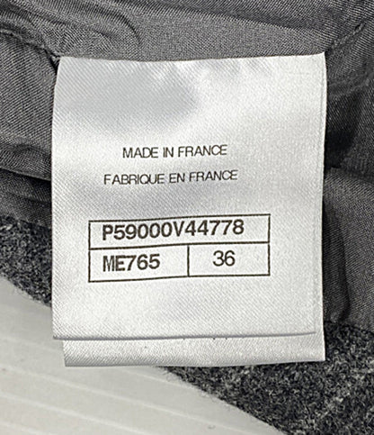 シャネル ロングパンツ ストライプ P59000V44778 ME765 レディース SIZE 36 CHANEL