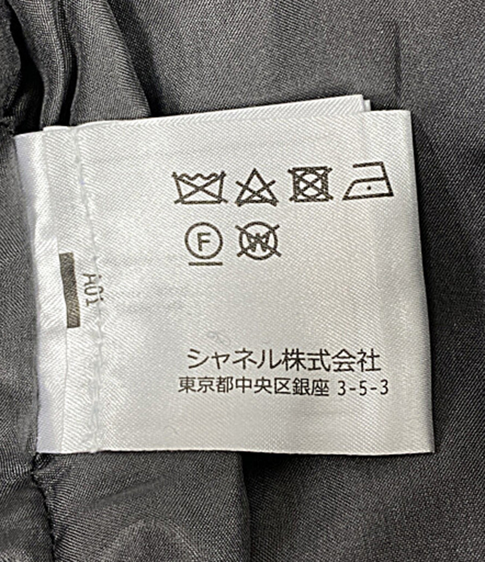 シャネル ロングパンツ ストライプ P59000V44778 ME765 レディース SIZE 36 CHANEL