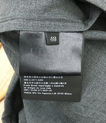 プラダ テーラードジャケット テーラードジャケット エルボーパッチ 2016 メンズ SIZE 48 PRADA