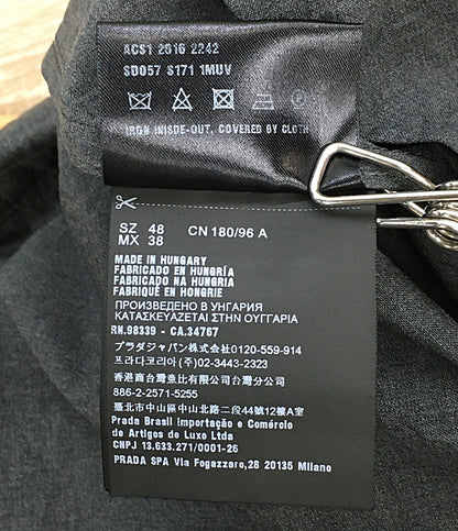 プラダ テーラードジャケット テーラードジャケット エルボーパッチ 2016 メンズ SIZE 48 PRADA