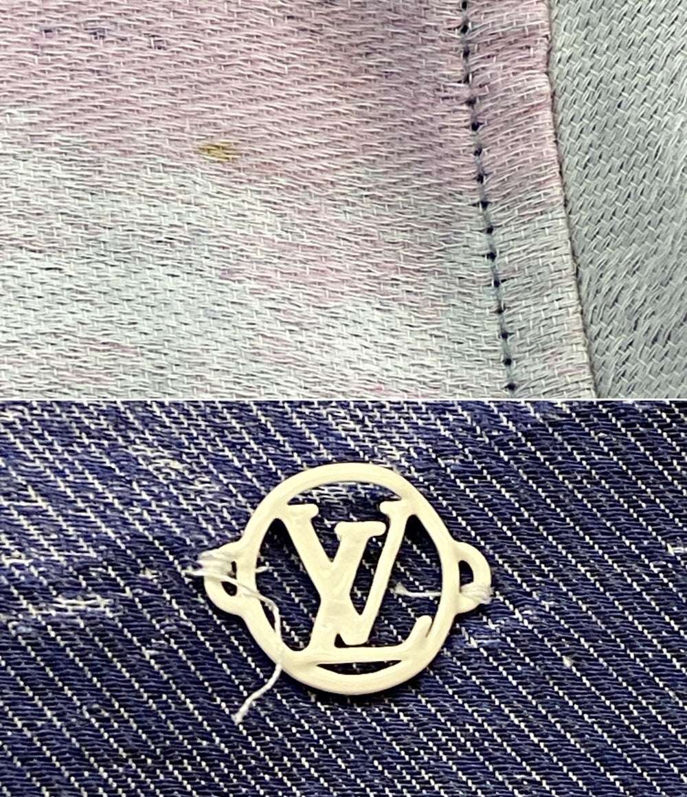 ルイヴィトン 半袖シャツ ポロシャツ ランドスケープ amen break 22SS メンズ SIZE L LOUIS VUITTON