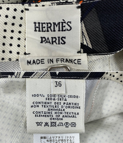 エルメス 総柄ロングスカート レディース SIZE 36 HERMES
