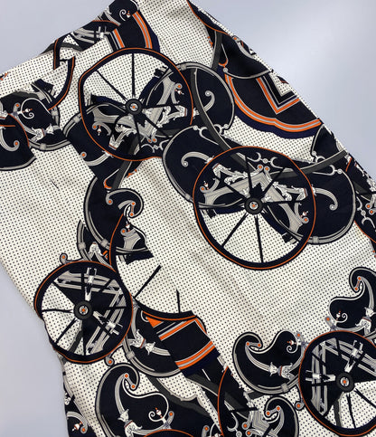 エルメス 総柄ロングスカート レディース SIZE 36 HERMES