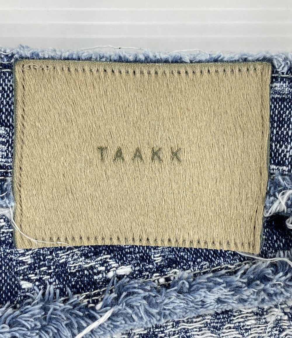 ターク デニムパンツ 24AW 加工 TA24AW-PT052 メンズ SIZE 1 TAAKK