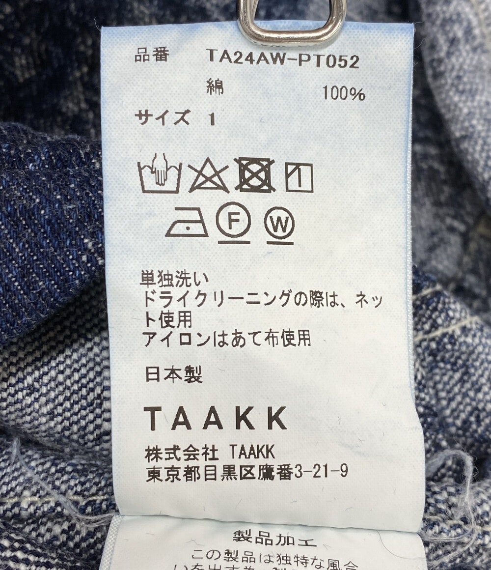 ターク デニムパンツ 24AW 加工 TA24AW-PT052 メンズ SIZE 1 TAAKK