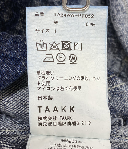 ターク デニムパンツ 24AW 加工 TA24AW-PT052 メンズ SIZE 1 TAAKK