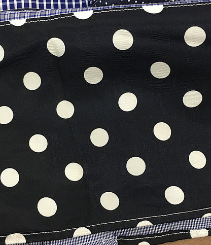 COMME des GARCONS HOMME 半袖シャツ ドット パッチワーク HK-B021 AD2022 メンズ SIZE XS コムデギャルソンオム