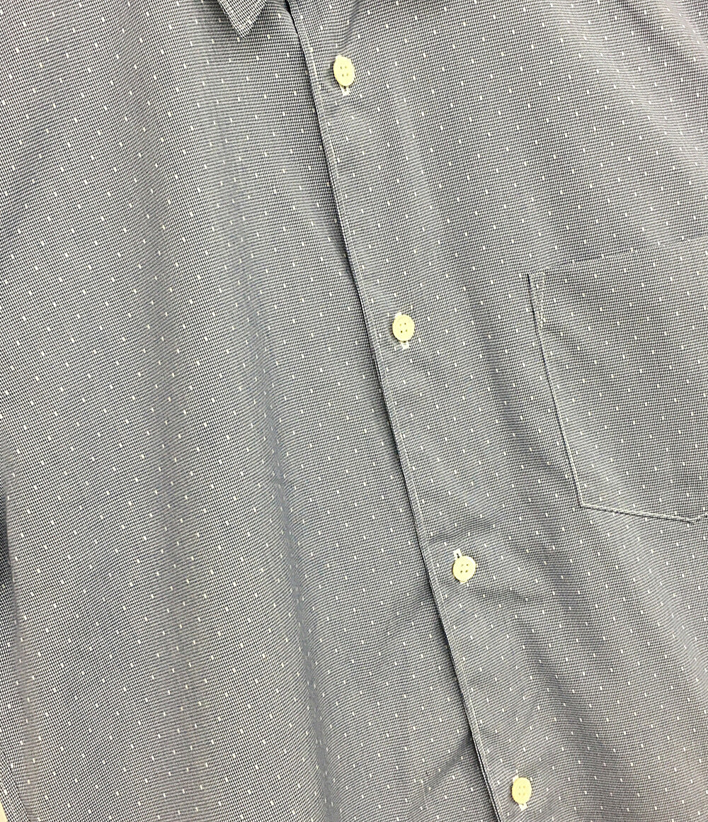 COMME des GARCONS HOMME 半袖シャツ ドット パッチワーク HK-B021 AD2022 メンズ SIZE XS コムデギャルソンオム