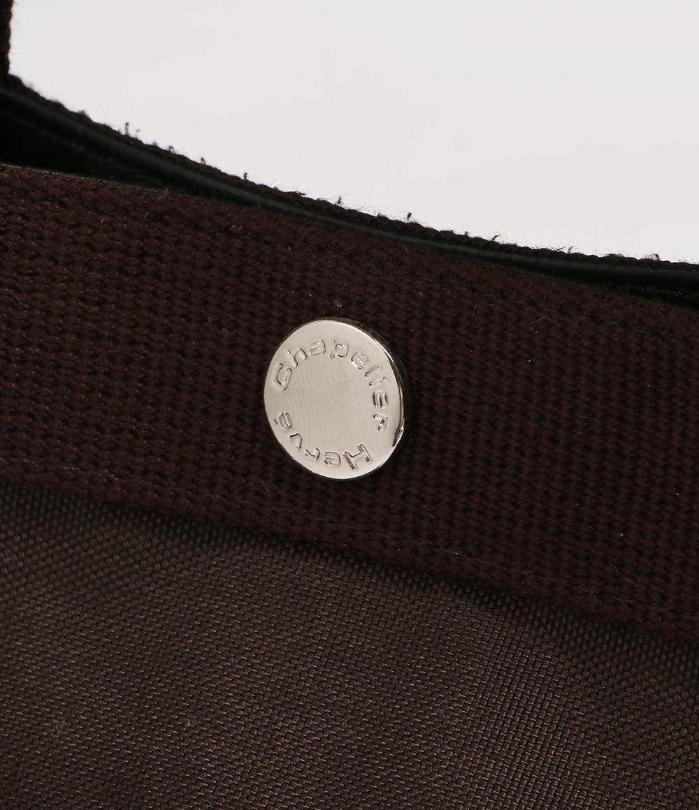 美品 エルベシャプリエ 舟形トート 725c 6969 レディース HERVE’ Chapelier