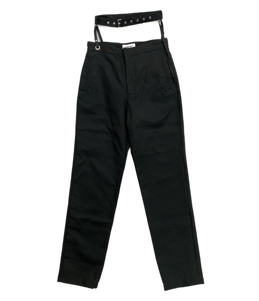 美品 AMBUSH ウエストストラップパンツ 12111611 レディース SIZE 1 アンブッシュ